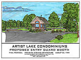 Artist Lake Condominiums Guard Booth